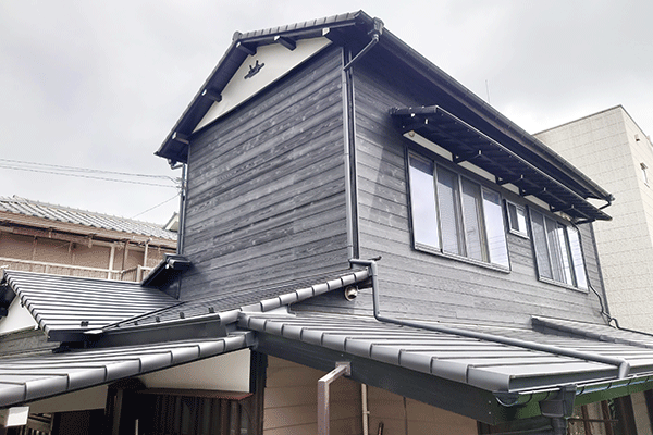 外壁修繕,焼杉外壁